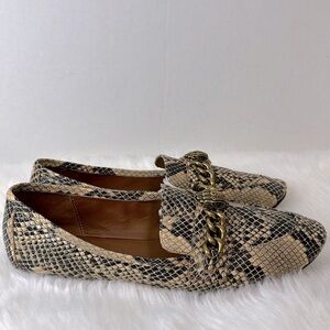 Kurt Geiger London Women’s Kensington Snakeskin Chelsea Loafer